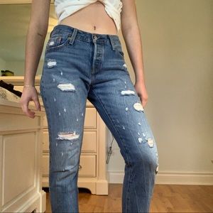 LEVI’S 501 TAPER WOMEN JEANS
